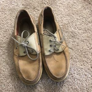 Sperry’s size 11. Lightly worn